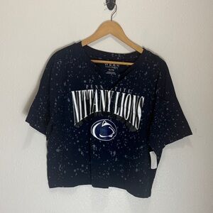 Women’s Navy Blue Nittany Lions T-Shirt, Size XL